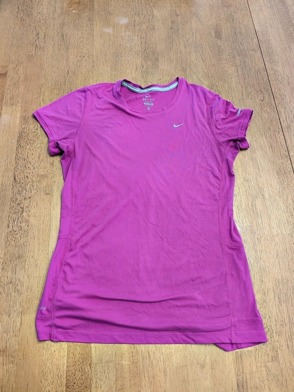 Nike Swift Dri-FIT Short-Sleeve Running Top Pink Medium